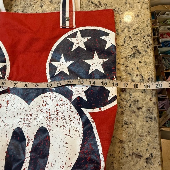 Mickey Mouse Patriotic Tote Bag - Picture 3 of 4